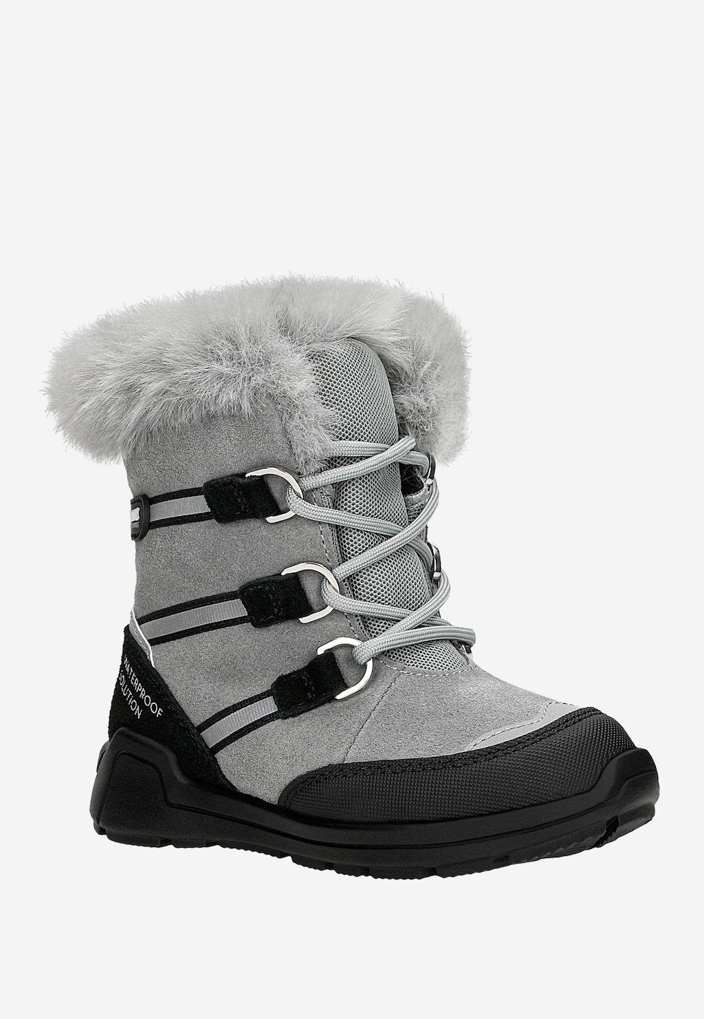 Śniegowce BARTEK, 85003-60, popielato-czarne Widok 2