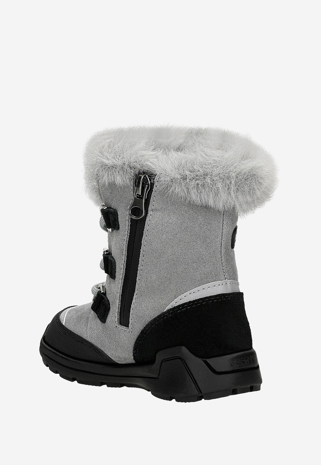 Śniegowce BARTEK, 85003-60, popielato-czarne Widok 3