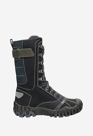 Kozaki ocieplane BARTEK T-241960/D13, dla dziewcząt, granatowo-niebieski