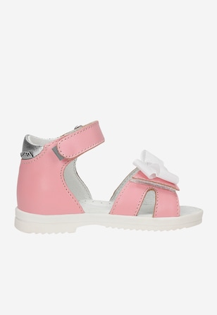 Sandały BARTEK 11534005, dla dziewcząt, różowy