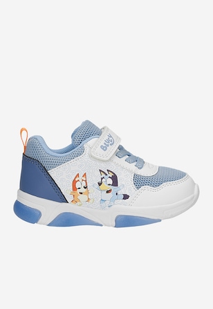 Biało-niebieskie sneakersy dziecięce Bluey ze świecącą podeszwą BARTEK 87041-46