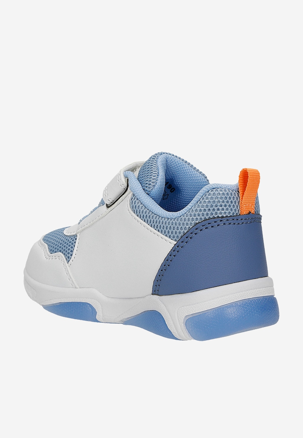 Biało-niebieskie sneakersy dziecięce Bluey ze świecącą podeszwą BARTEK 87041-46 Widok 3