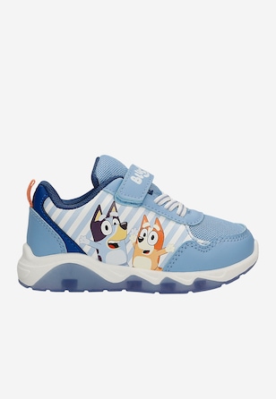 Niebieskie sneakersy dziecięce Bluey i Chilli ze świecącą podeszwą BARTEK 87037-16