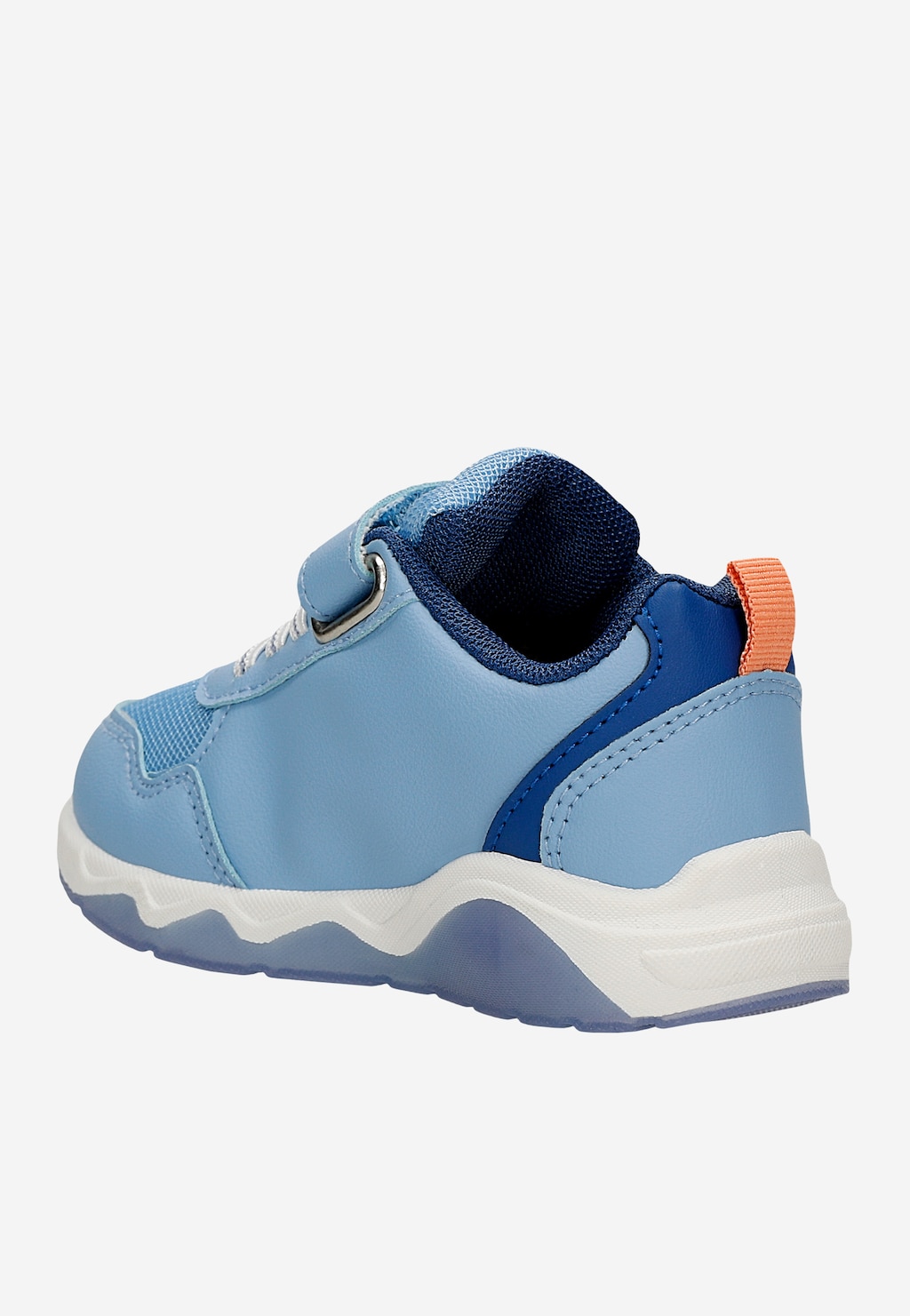 Niebieskie sneakersy dziecięce Bluey i Chilli ze świecącą podeszwą BARTEK 87037-16 Widok 3
