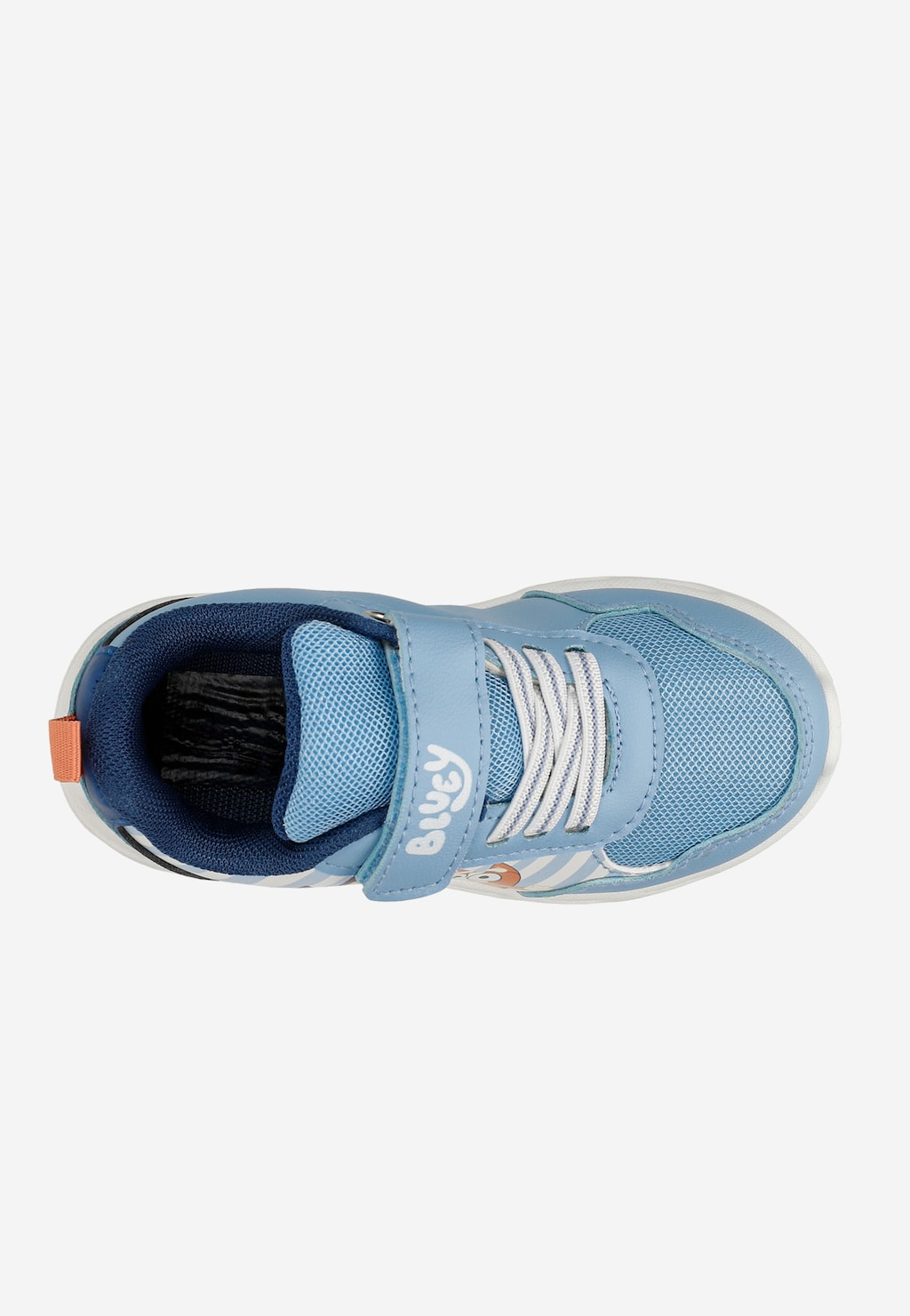 Niebieskie sneakersy dziecięce Bluey i Chilli ze świecącą podeszwą BARTEK 87037-16 Widok 4