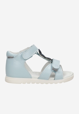 Sandały BARTEK 11414001, dla dziewcząt, jasno niebieski