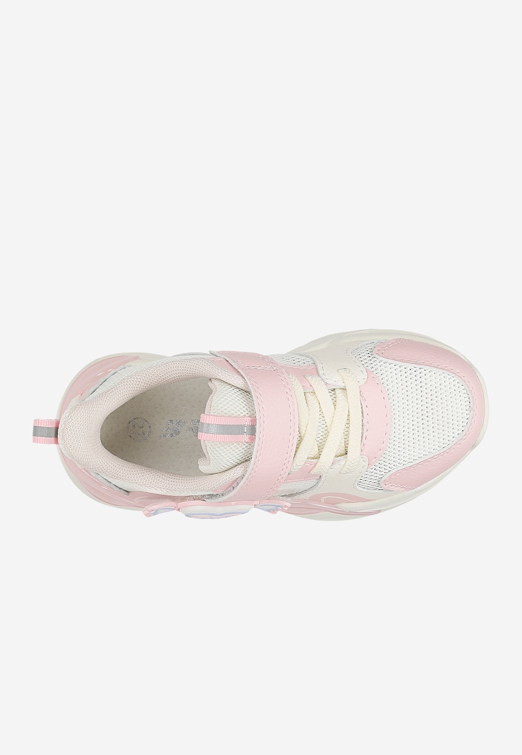 Biało-różowe sneakersy dziewczęce BARTEK 87016-15 Widok 4