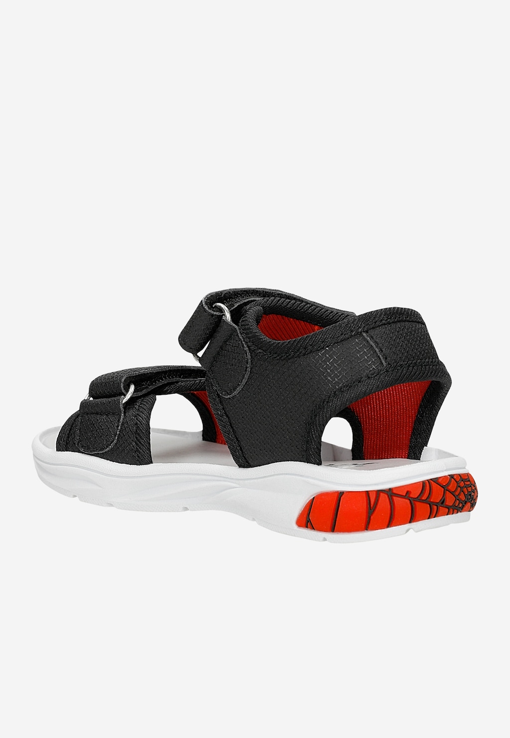 Czarno-czerwone sandały chłopięce Spider-man BARTEK 89007-11 Widok 3