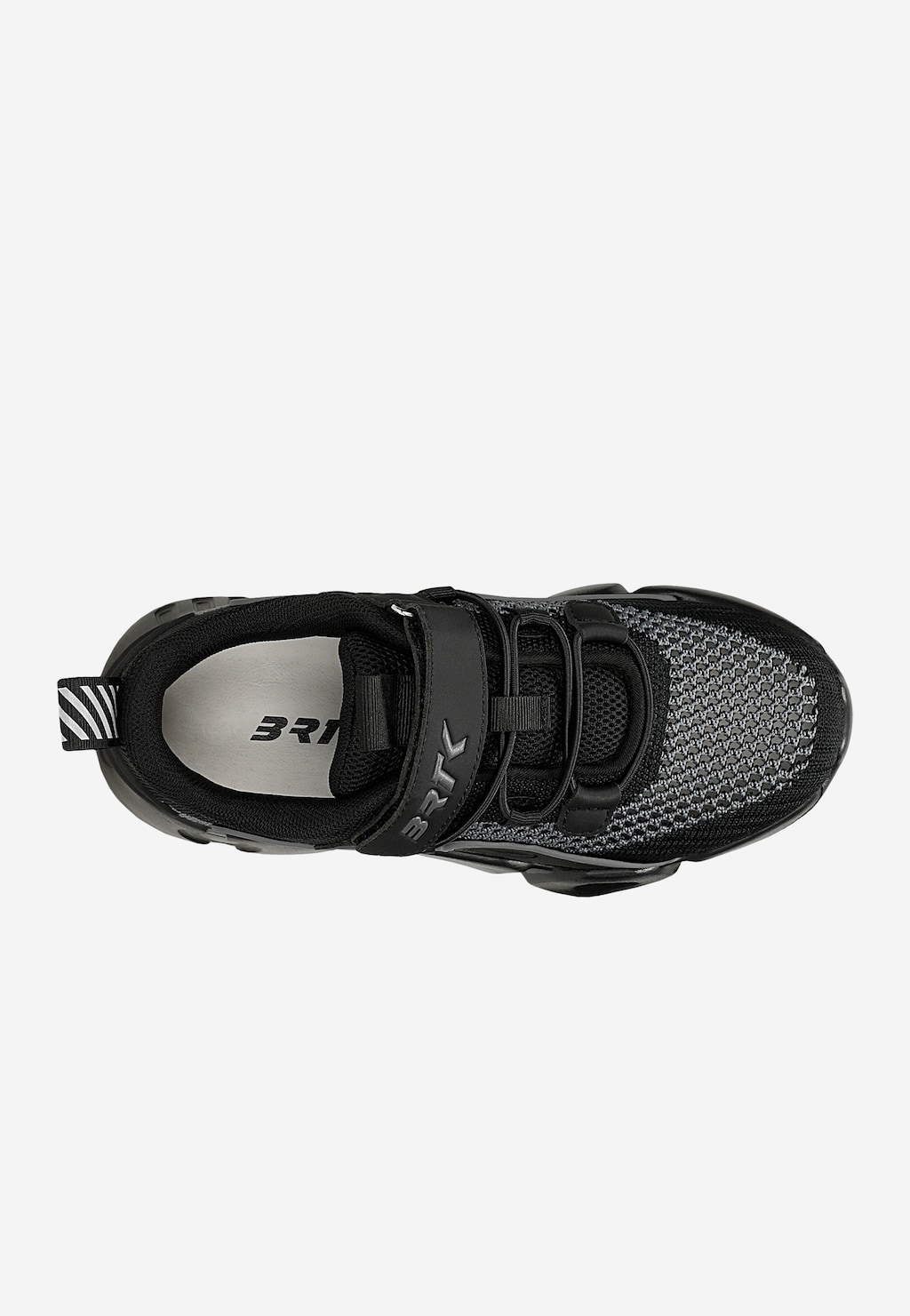 Czarne sportowe sneakersy dziecięce BARTEK 87007-11 Widok 4