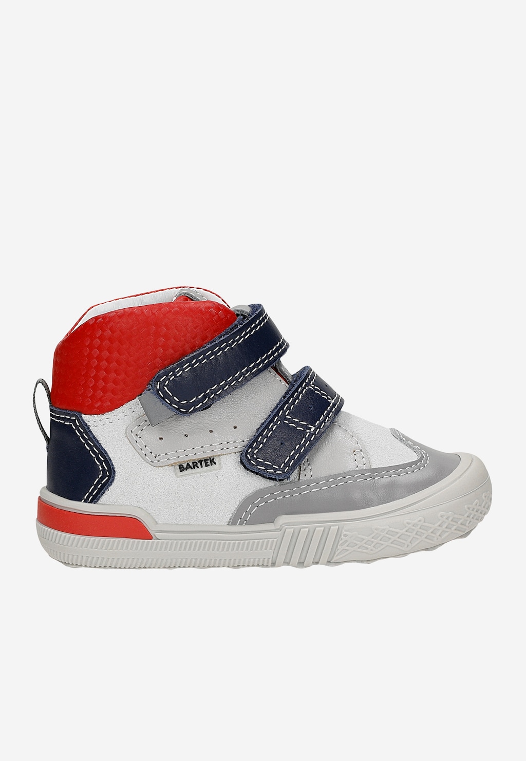 Sneakers BARTEK 21704-035, dla chłopców, biało-granatowy Widok 1