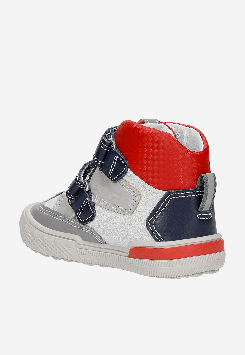 Sneakers BARTEK 21704-035, dla chłopców, biało-granatowy Widok 3