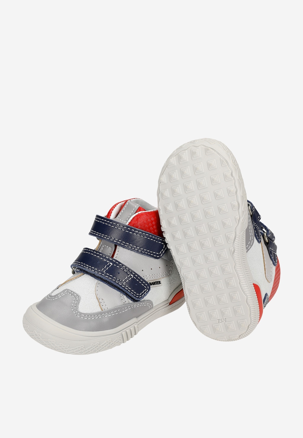 Sneakers BARTEK 21704-035, dla chłopców, biało-granatowy Widok 8