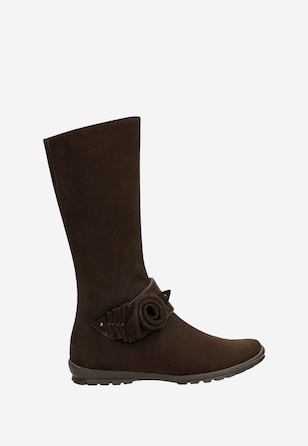 Kozaki BARTEK W-34709/0G3, dla dziewcząt, brązowy