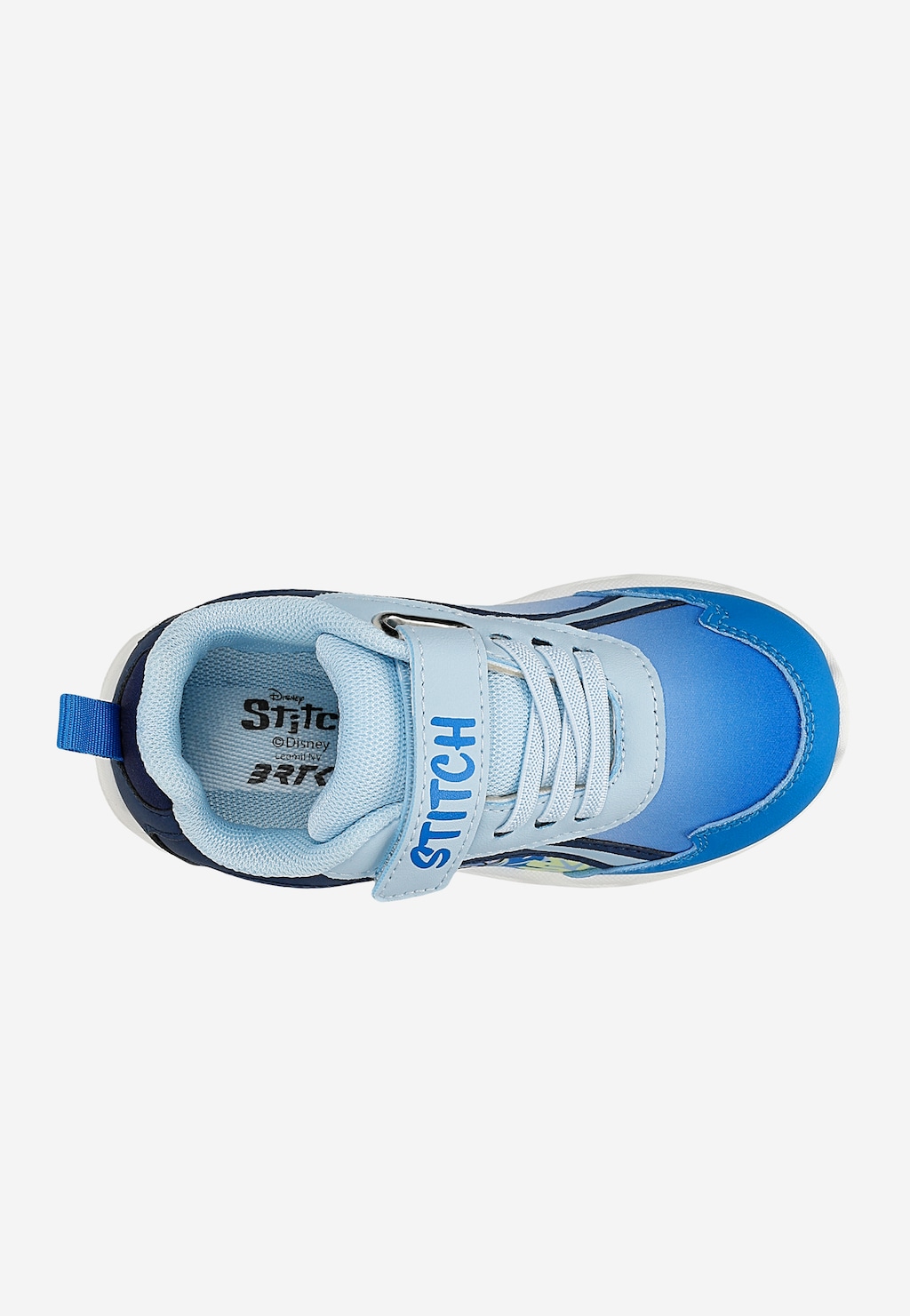Niebieskie sneakersy Stitch ze świecącą podeszwą BARTEK 87040-46 Widok 4