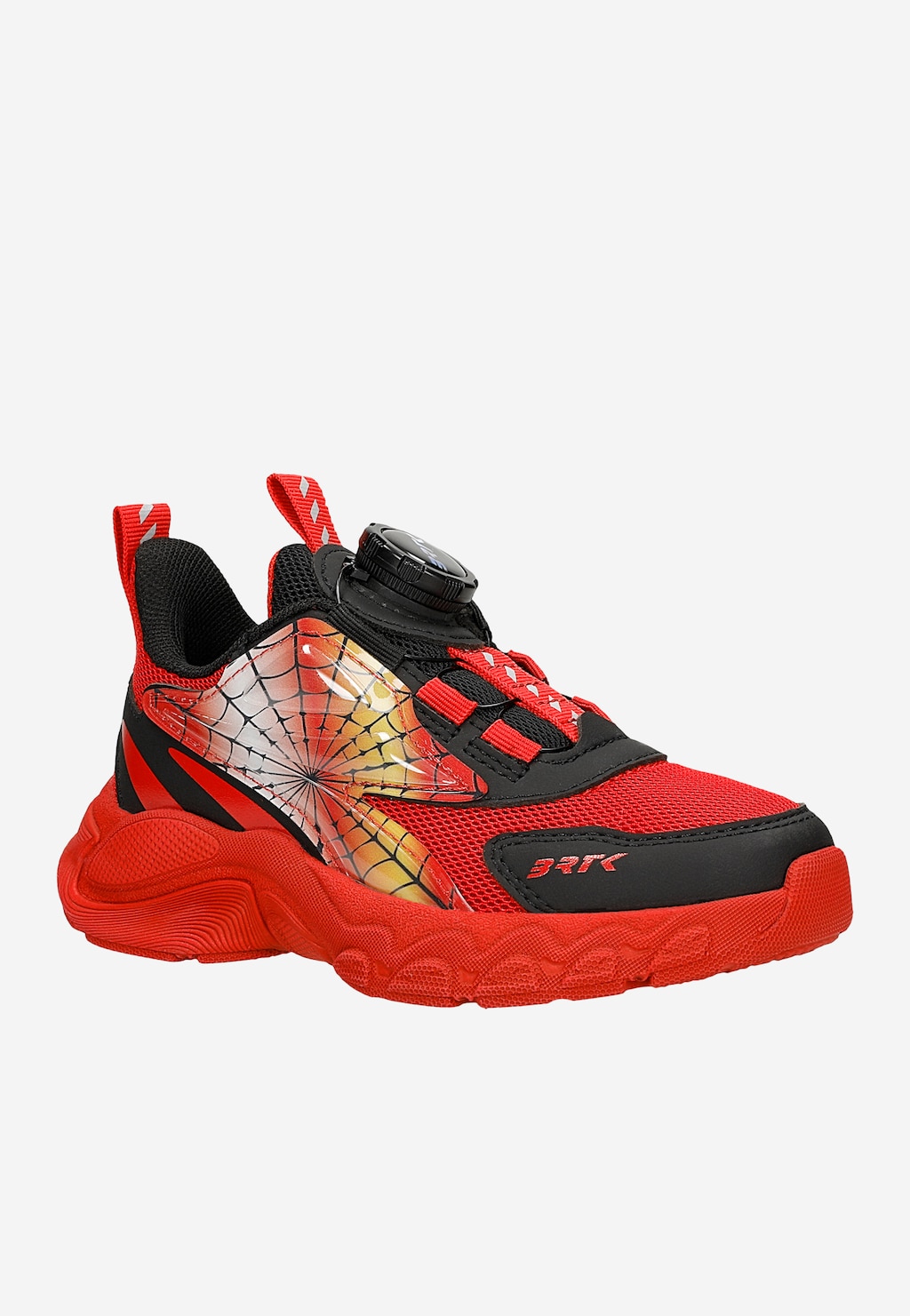 Czerwone sneakersy chłopięce z zapięciem na pokrętło BARTEK 87015-15 Widok 2