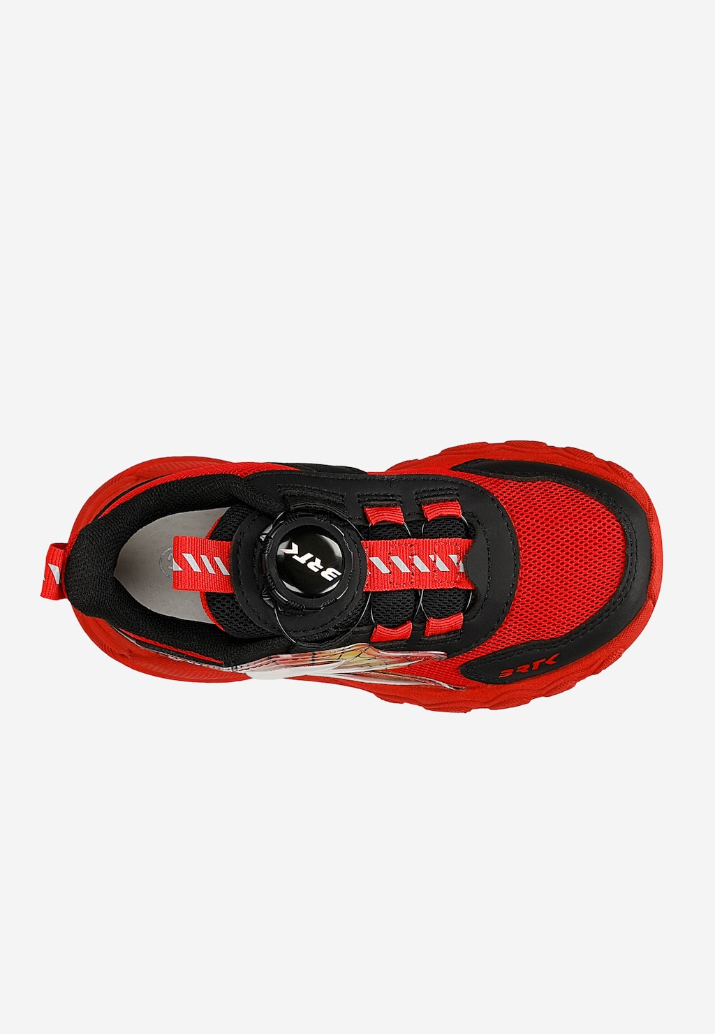 Czerwone sneakersy chłopięce z zapięciem na pokrętło BARTEK 87015-15 Widok 4