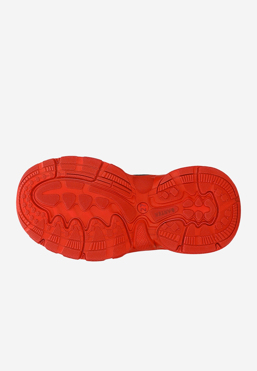 Czerwone sneakersy chłopięce z zapięciem na pokrętło BARTEK 87015-15 Widok 5