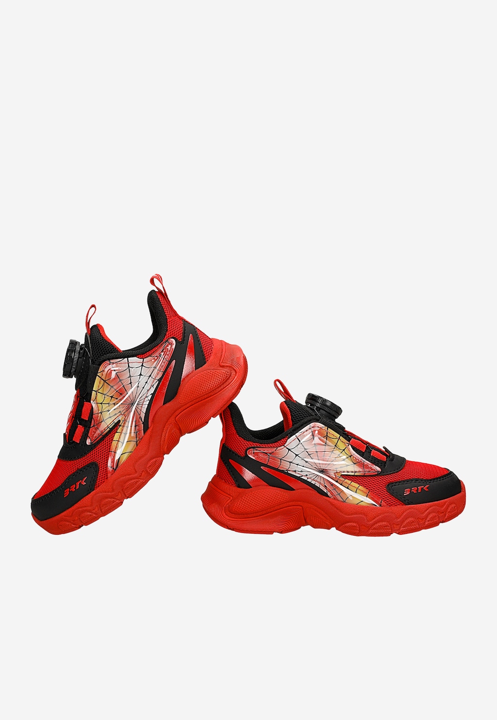 Czerwone sneakersy chłopięce z zapięciem na pokrętło BARTEK 87015-15 Widok 6