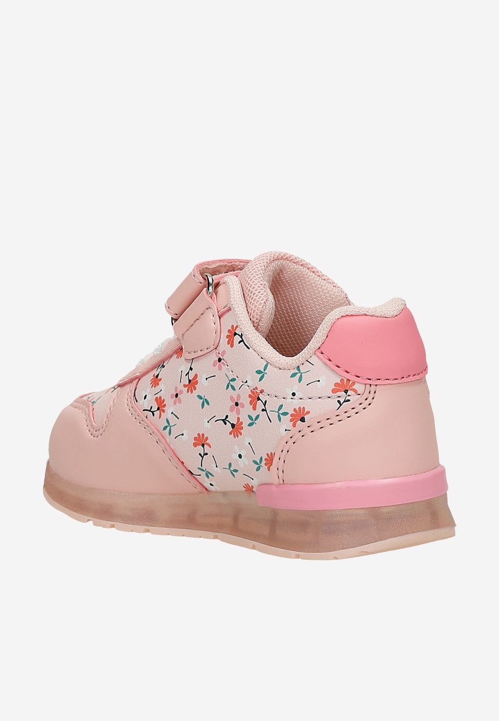 Różowe sneakersy Minnie Mouse ze świecącą podeszwą BARTEK 87027-15 Widok 4