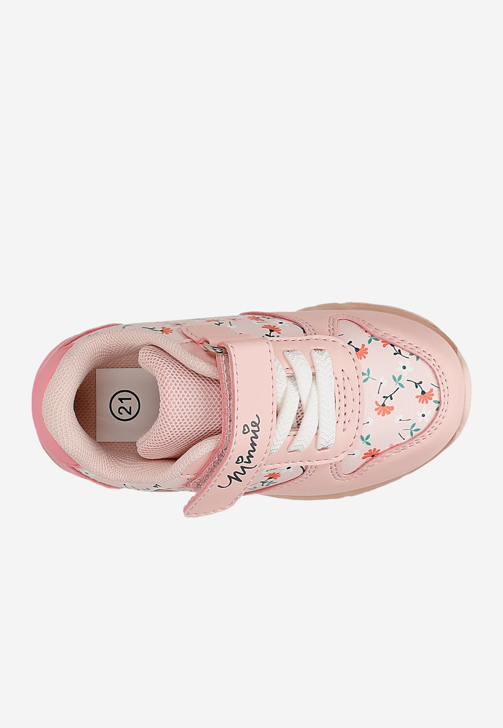 Różowe sneakersy Minnie Mouse ze świecącą podeszwą BARTEK 87027-15 Widok 5