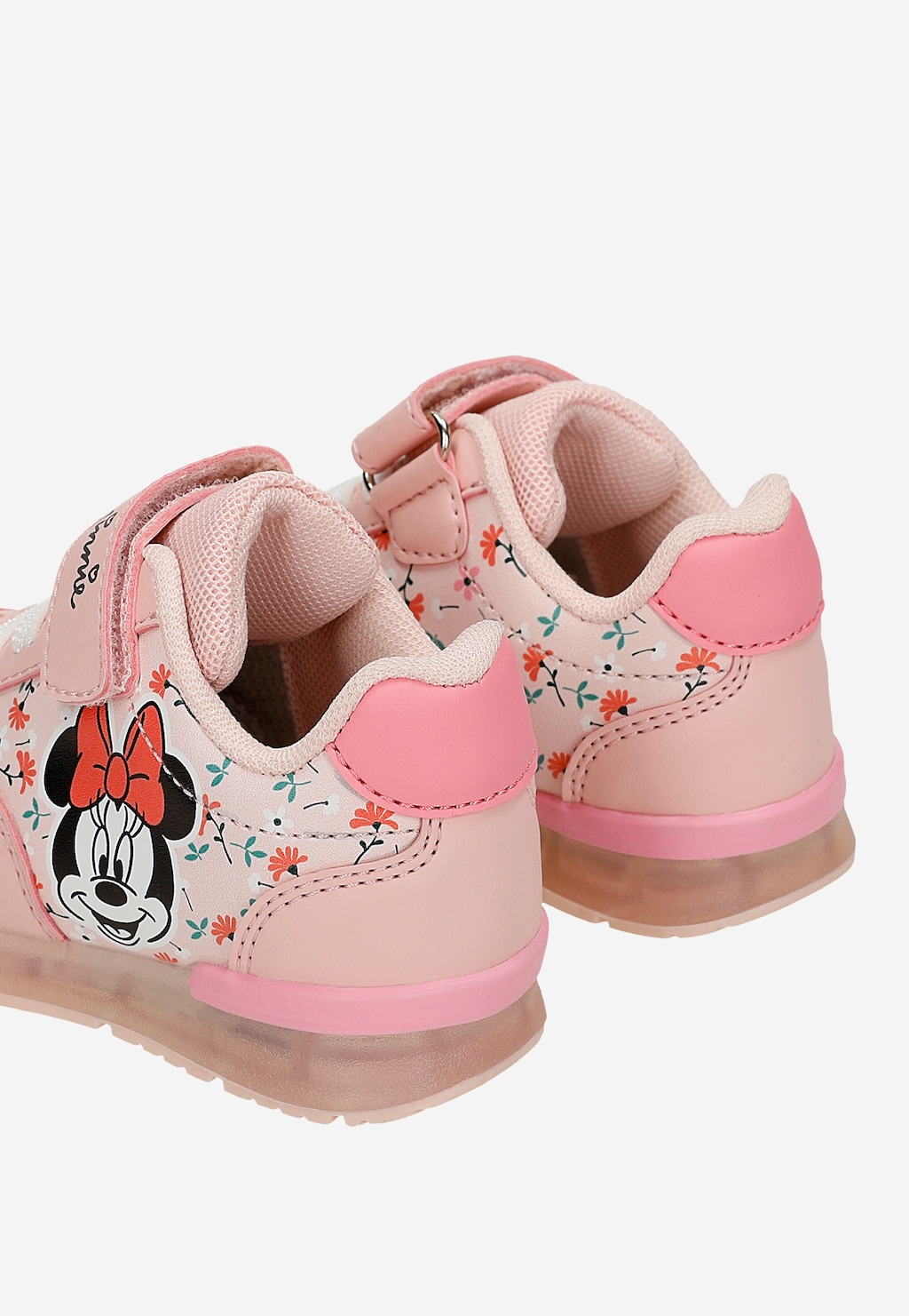 Różowe sneakersy Minnie Mouse ze świecącą podeszwą BARTEK 87027-15 Widok 8