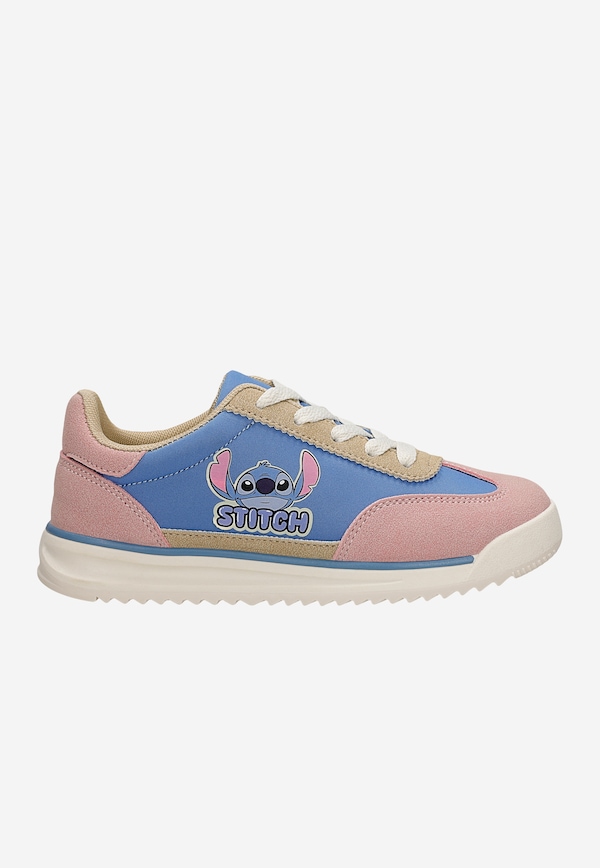 Niebiesko-różowe sneakersy dziecięce Stitch BARTEK 87033-25
