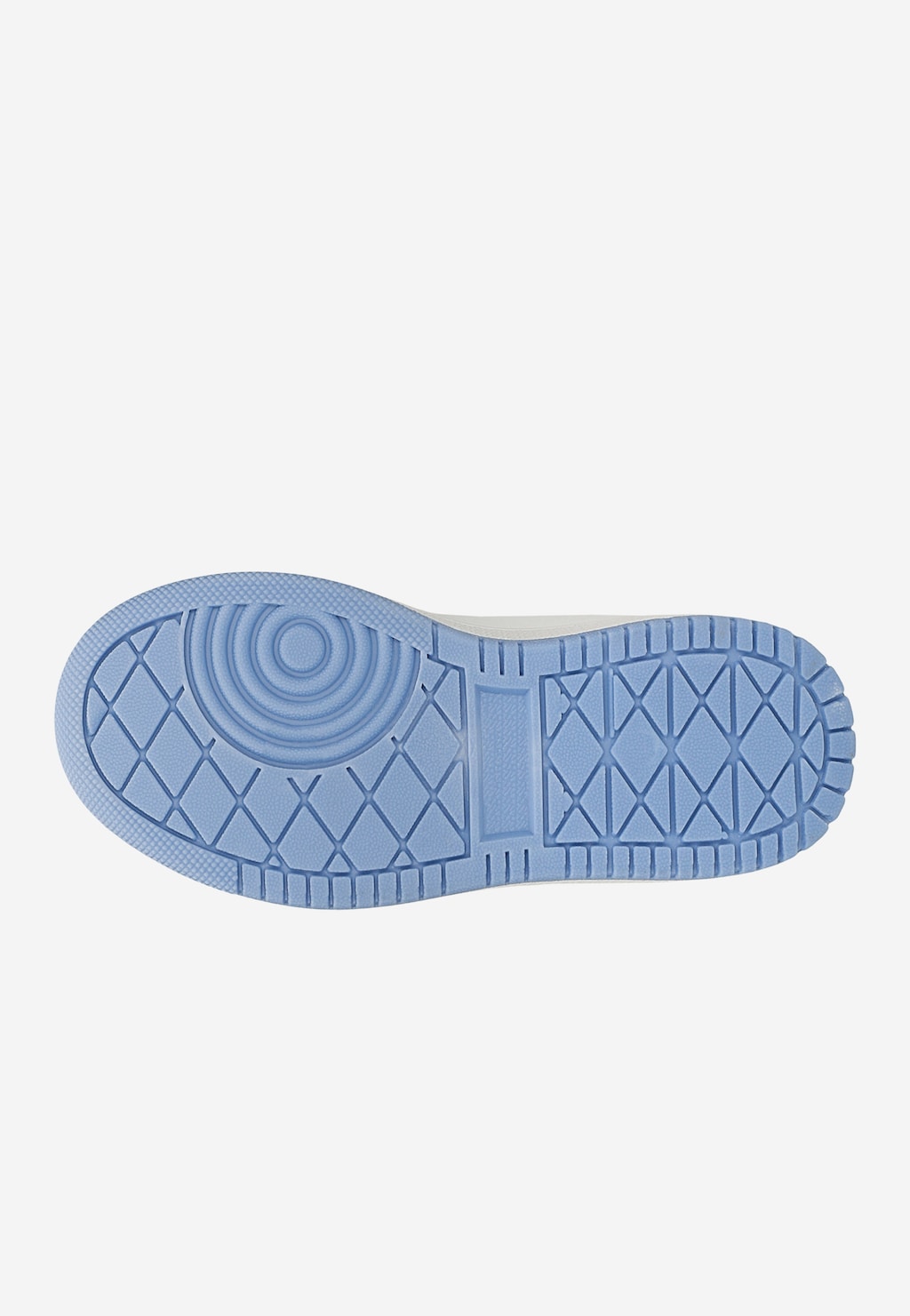 Białe trampki Bluey z niebieskimi wstawkami BARTEK 87034-19 Widok 5