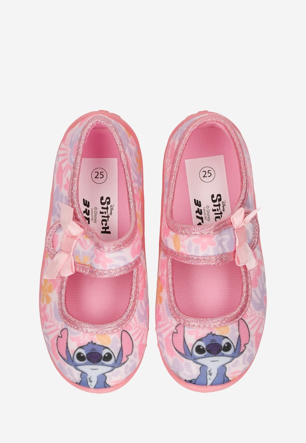 Różowe baleriny dziewczęce Stitch BARTEK 87853-45