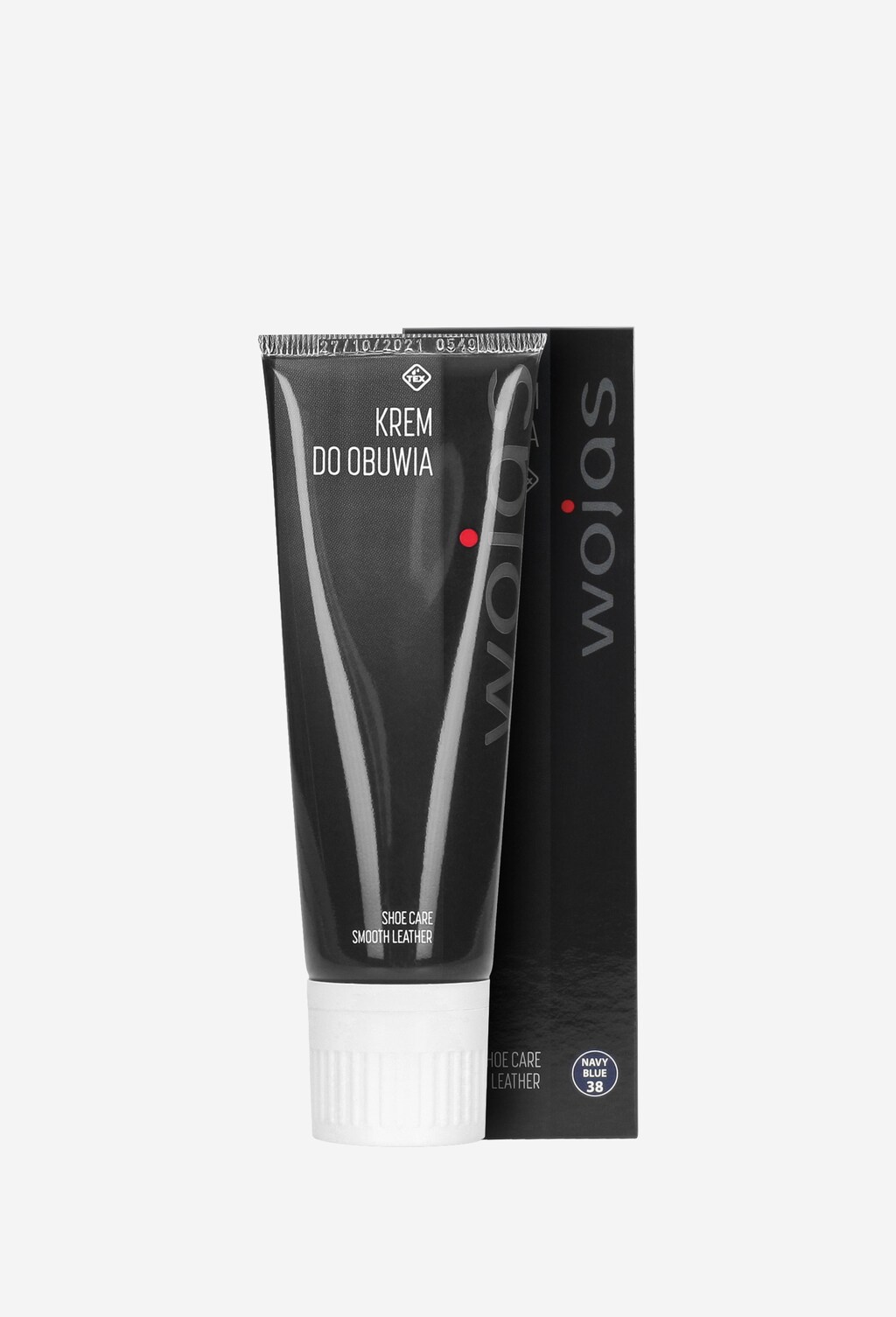 Granatowy krem do obuwia tuba 75 ml 99016-06 Widok 1