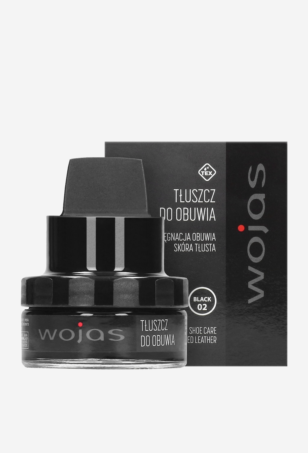 Czarny tłuszcz do obuwia 50 ml 99018-01 Widok 1