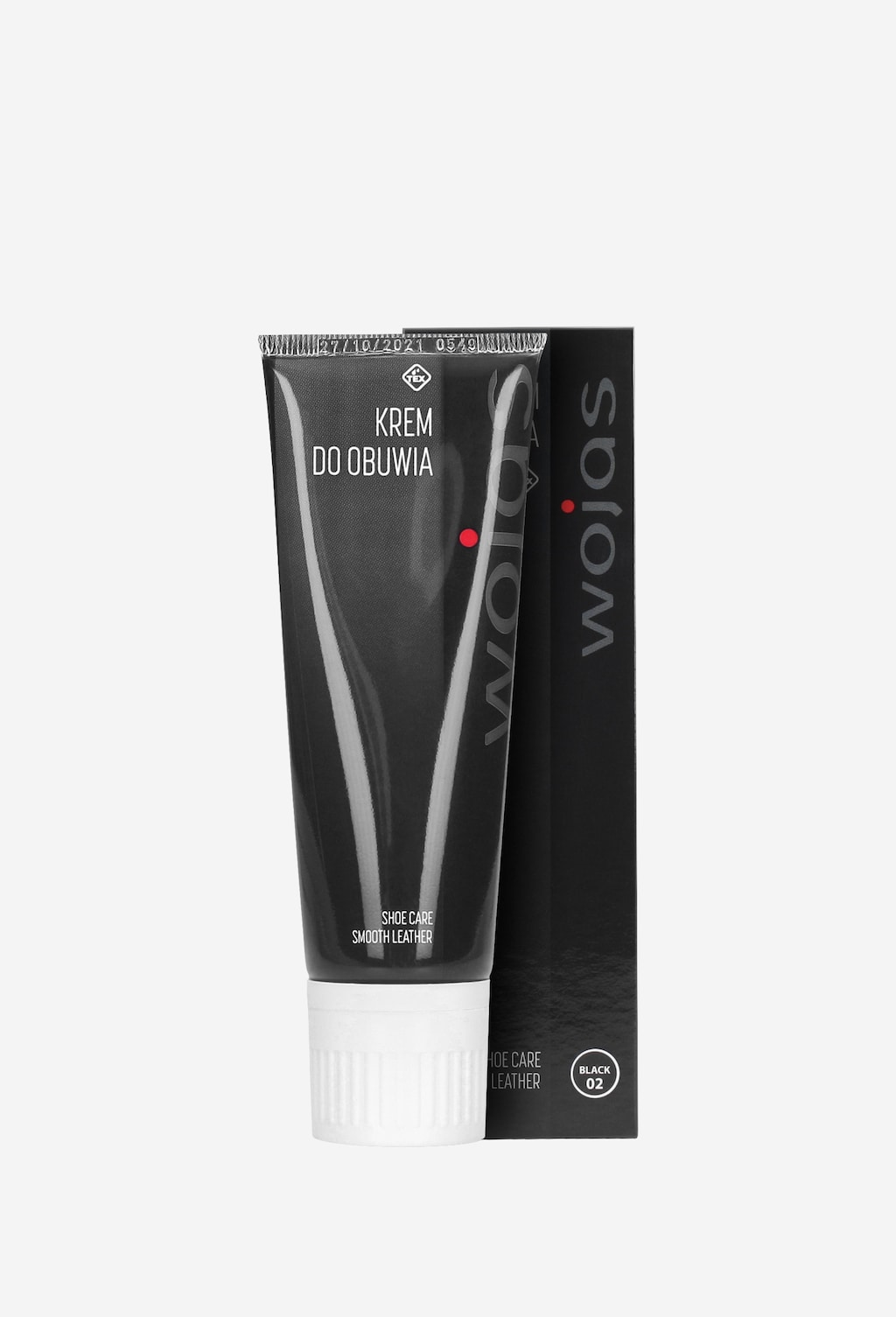 Czarny krem do obuwia tuba 75 ml 99016-01 Widok 1