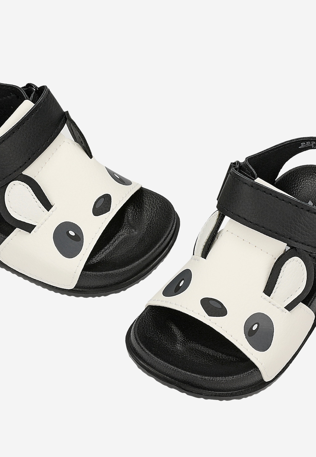 Czarne sandały basenowe dziecięce panda BARTEK 85209-11 Widok 8