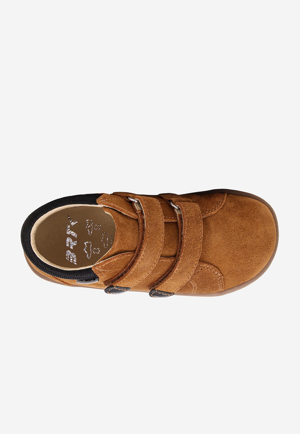 Jasnobrązowe trzewiki barefoot BARTEK 86003-62 Widok 5
