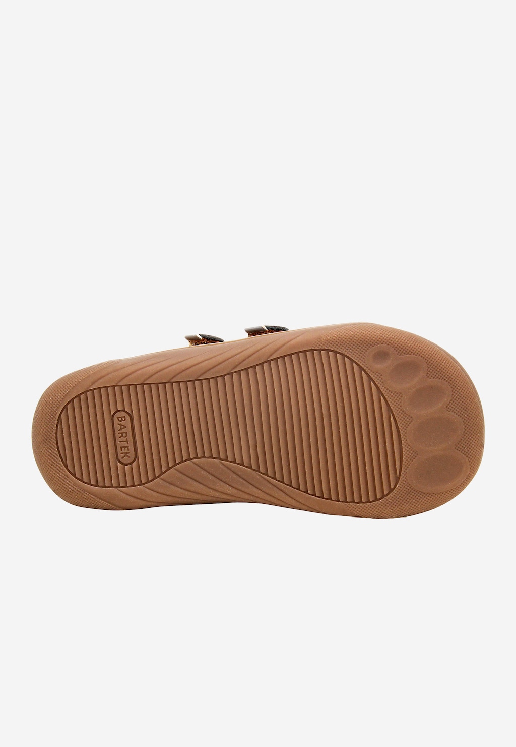 Jasnobrązowe trzewiki barefoot BARTEK 86003-62 Widok 6