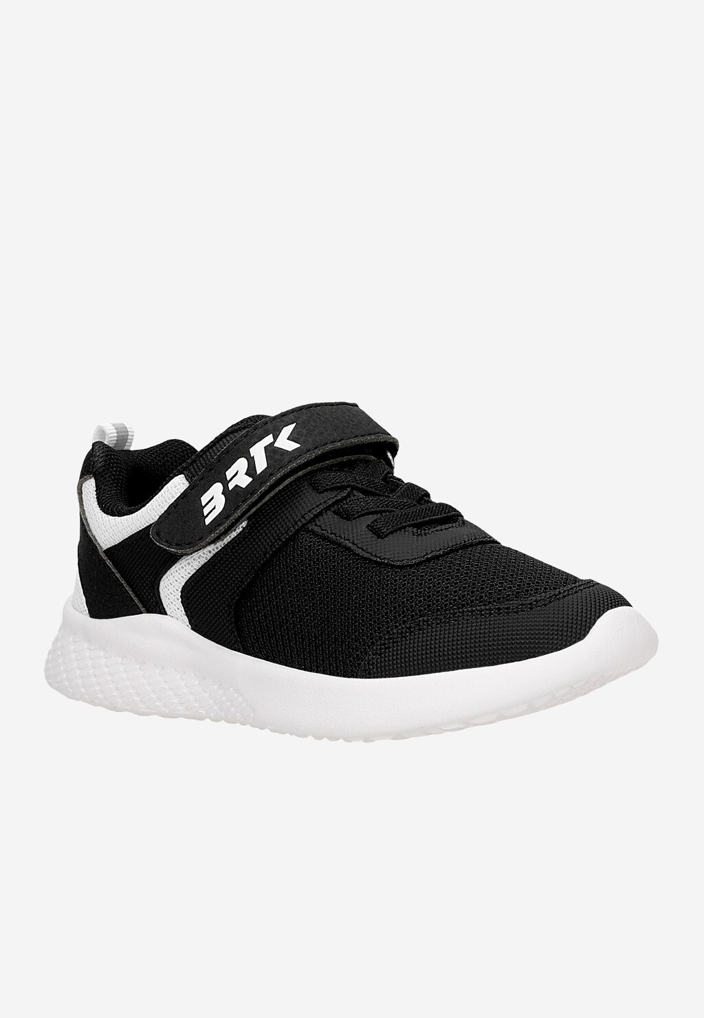 Czarne sneakersy dziecięce z białymi wstawkami BARTEK 87003-10 Widok 2
