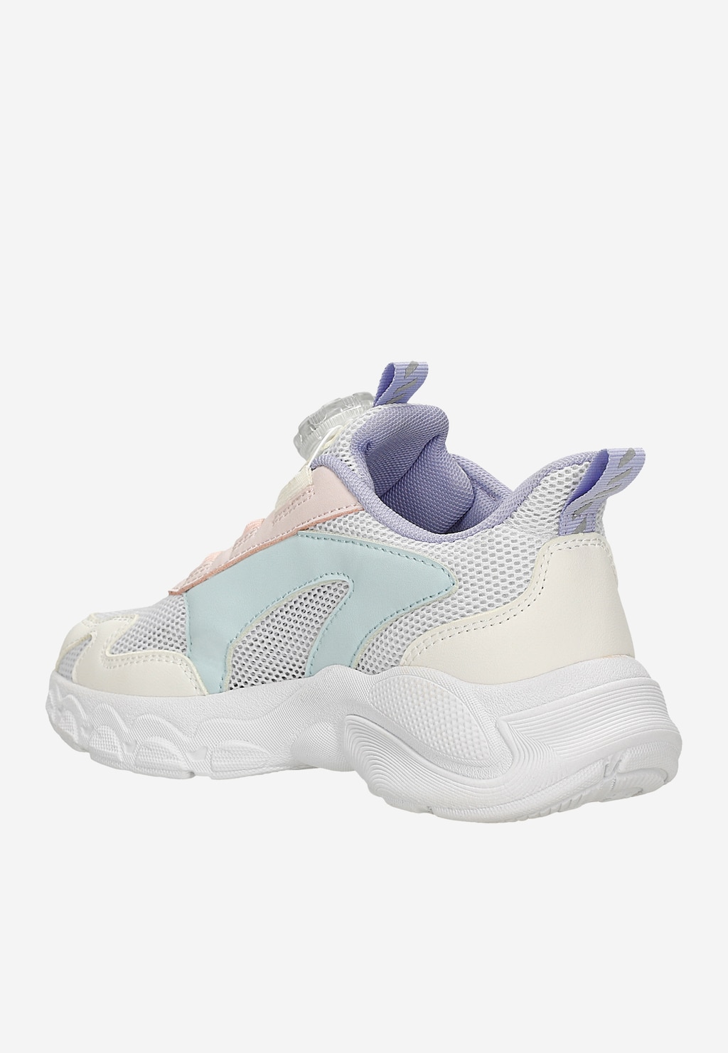 Pastelowe dziewczęce sneakersy z zapięciem na pokrętło BARTEK 87018-17 Widok 3
