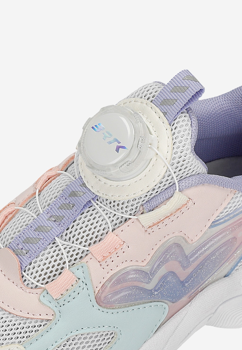 Pastelowe dziewczęce sneakersy z zapięciem na pokrętło BARTEK 87018-17 Widok 8
