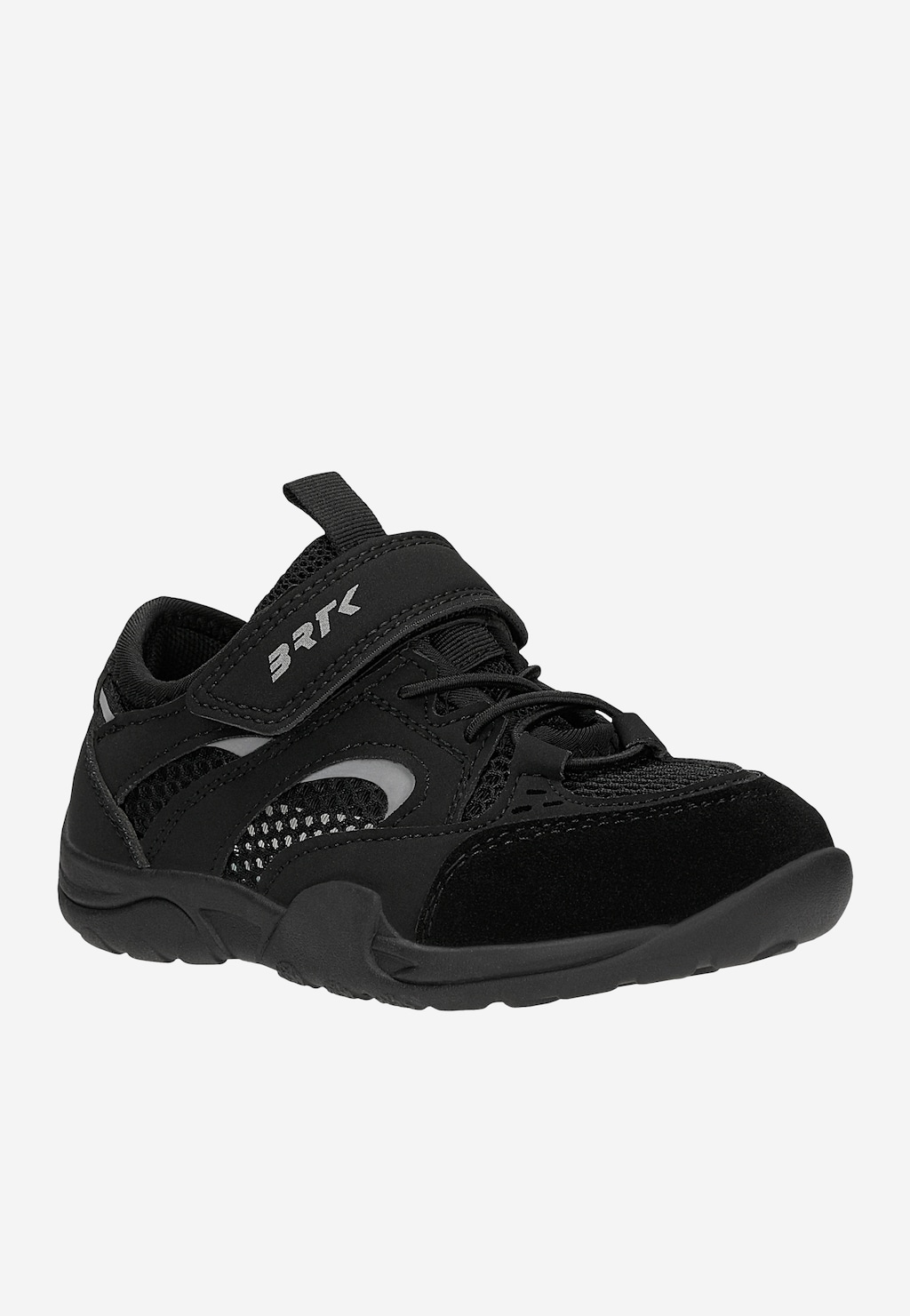 Czarne sneakersy barefoot z elastycznymi sznurowadłami BARTEK 87023-11 Widok 2