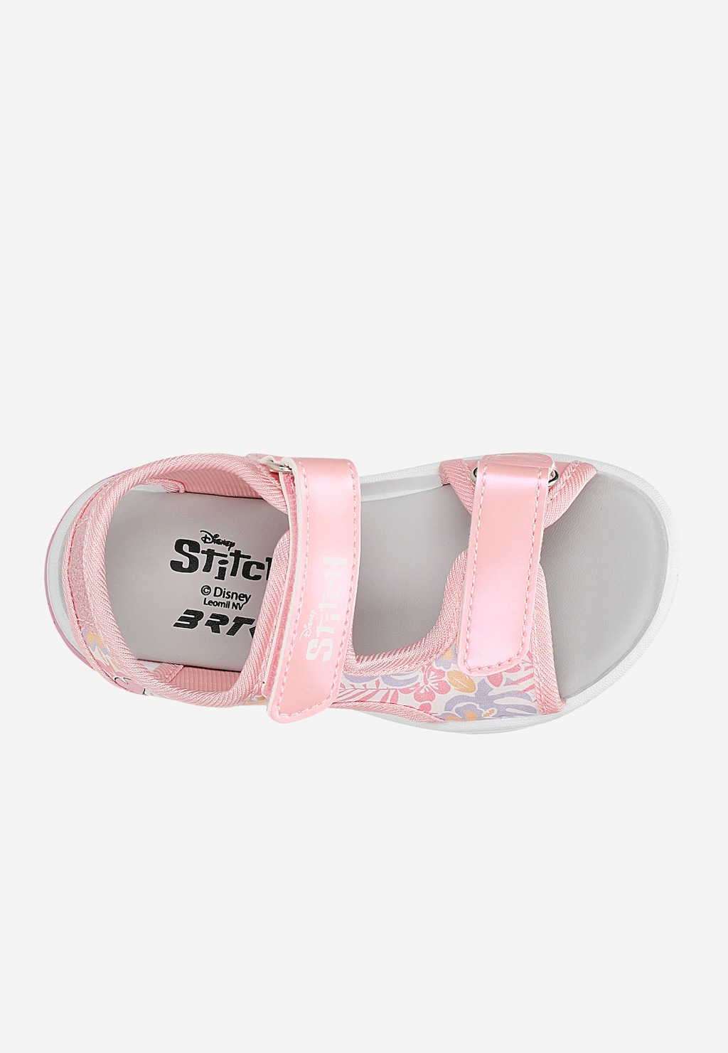 Różowe sandały dziewczęce Stitch ze świecącą podeszwą BARTEK 89007-15 Widok 5