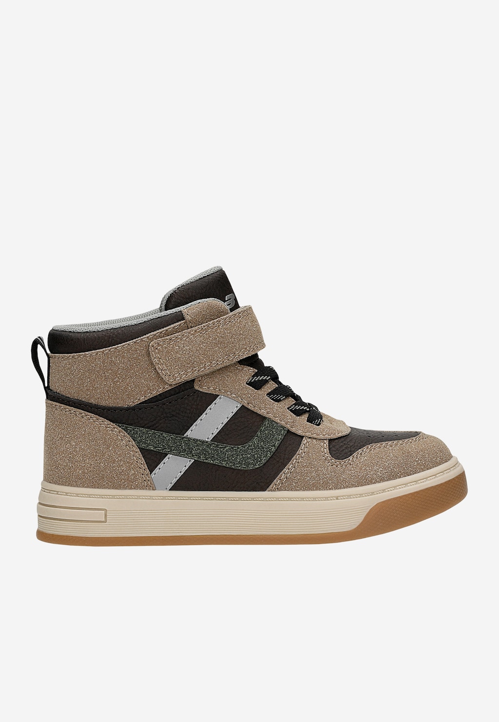 Brązowe wysokie trampki chłopięce BARTEK 88012-14 Widok 1