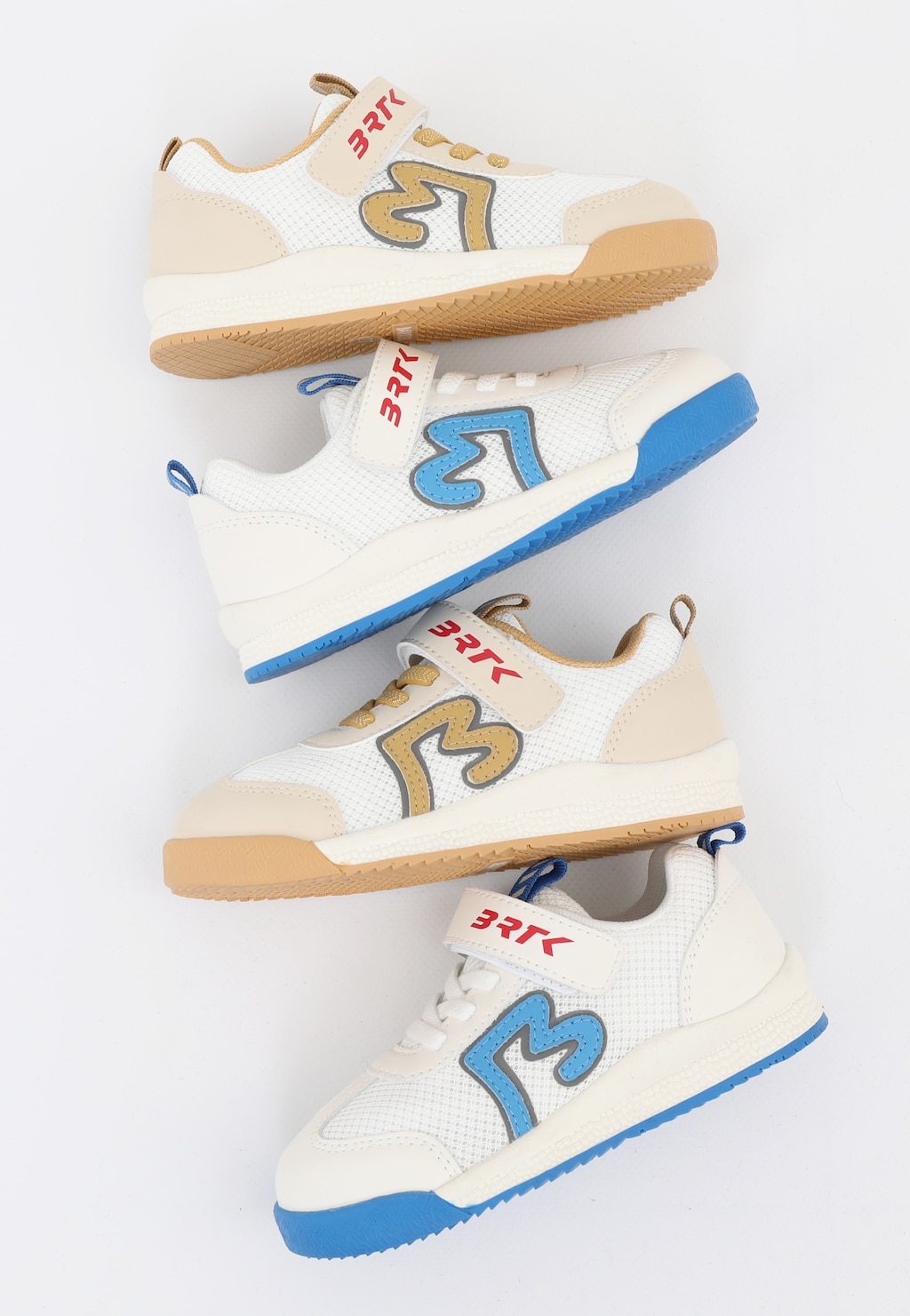 Biało-niebieskie sneakersy BARTEK 87012-16 Widok 1