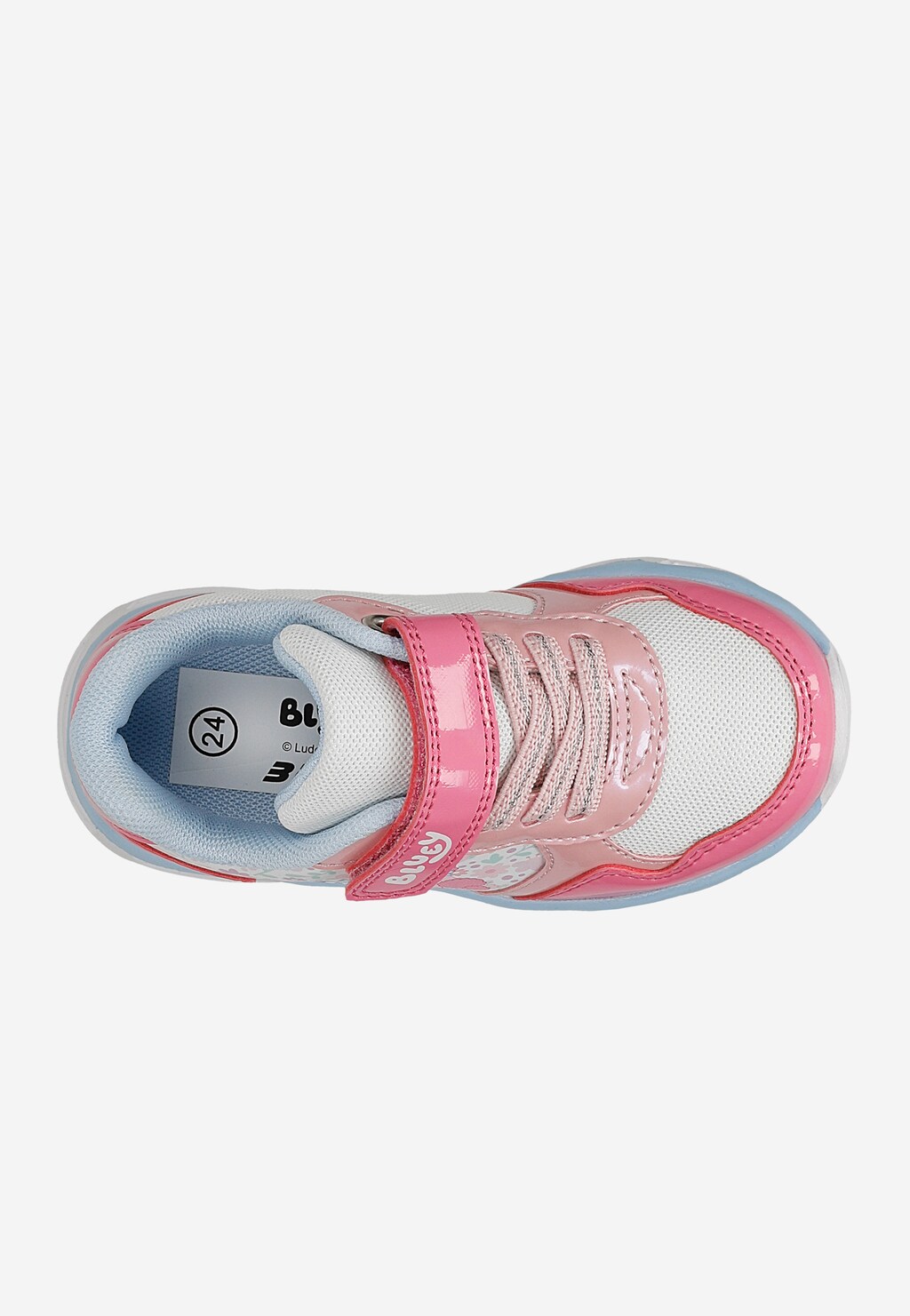 Różowe sneakersy Bluey dla dziewczynki BARTEK 87042-15 Widok 5