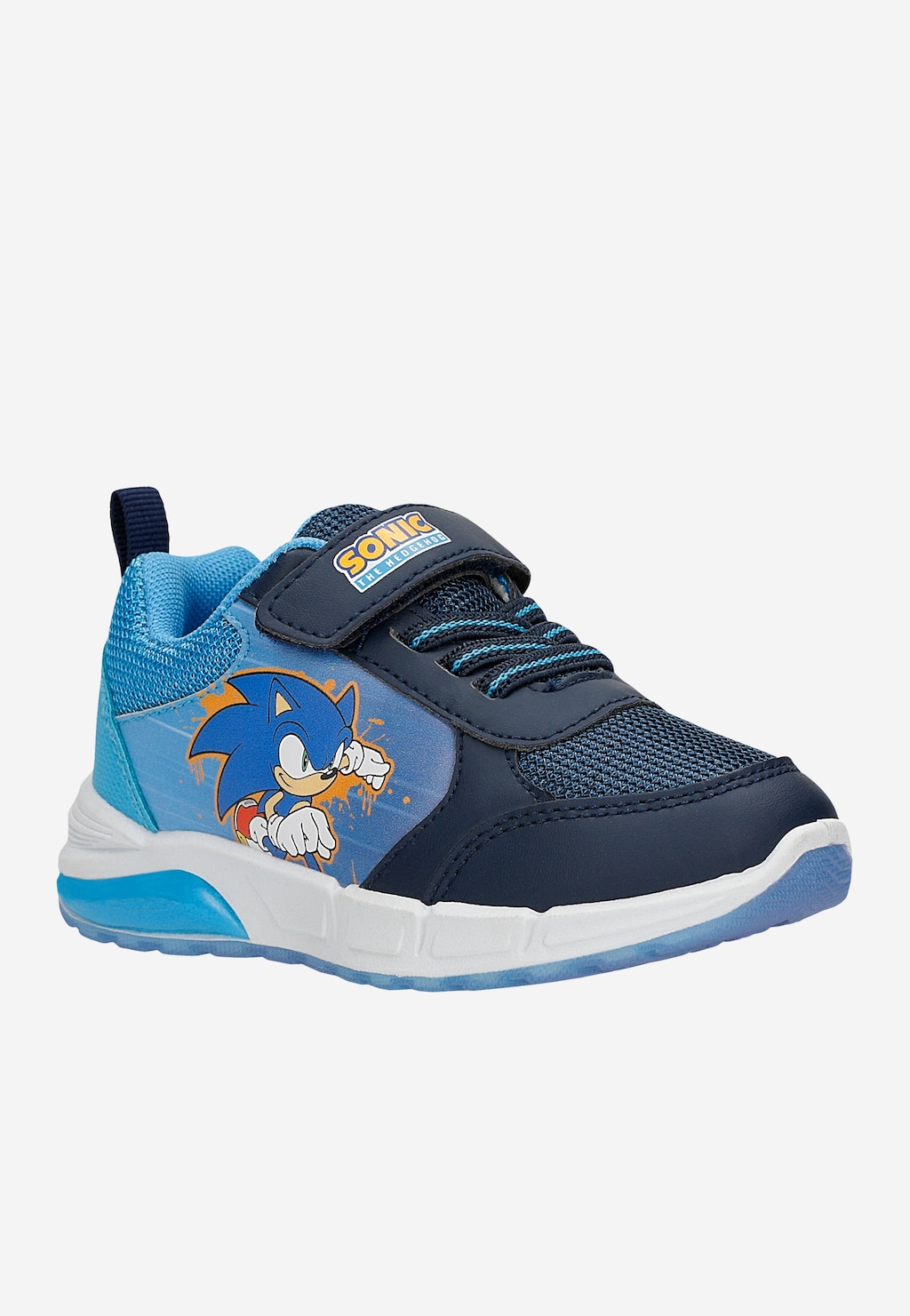 Granatowo-niebieskie sneakersy chłopięce Sonic BARTEK 87060-16 Widok 3