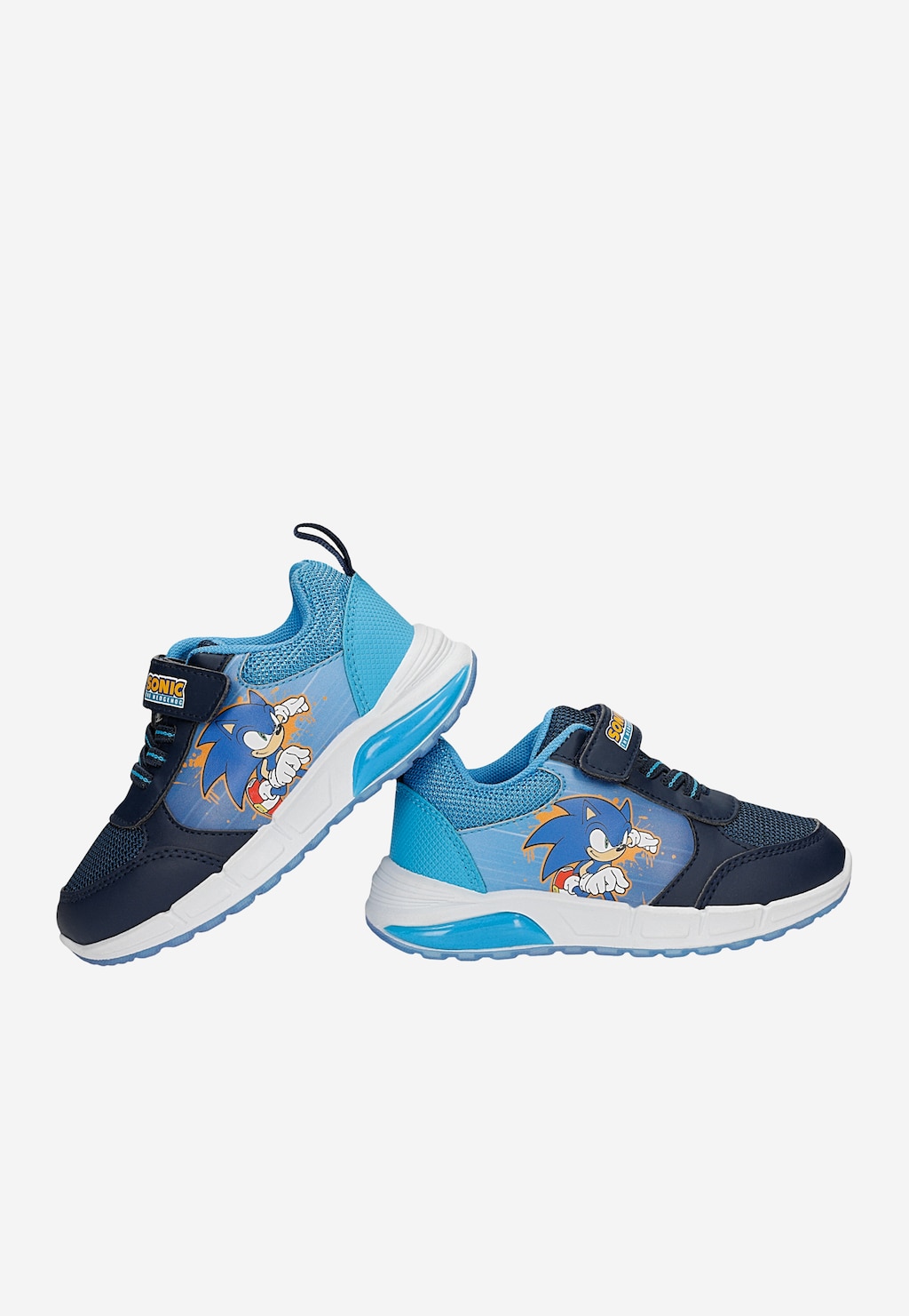 Granatowo-niebieskie sneakersy chłopięce Sonic BARTEK 87060-16 Widok 7