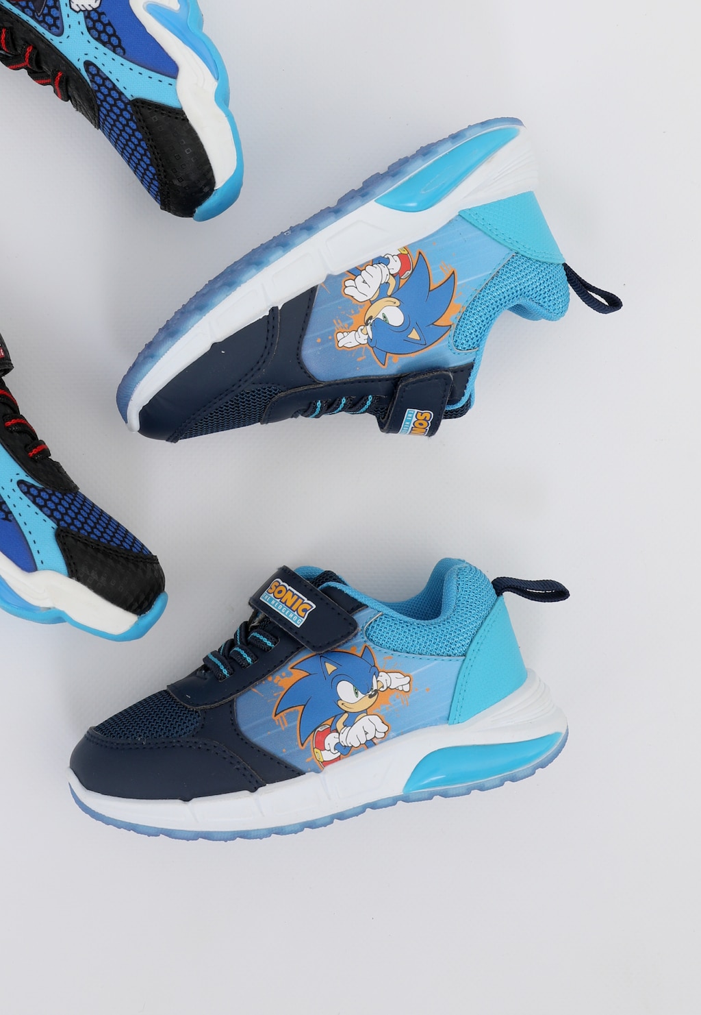 Granatowo-niebieskie sneakersy chłopięce Sonic BARTEK 87060-16 Widok 1