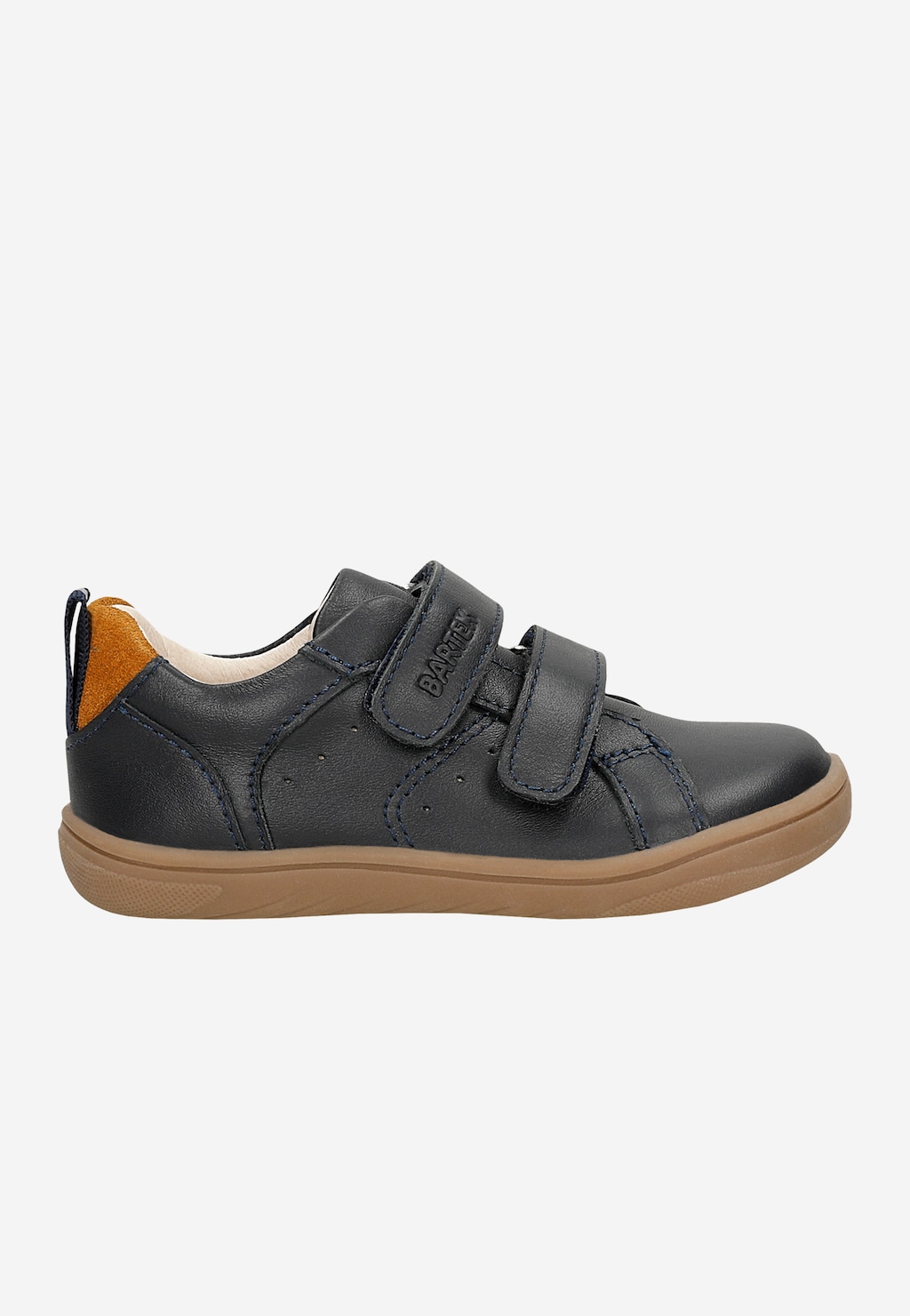 Granatowe skórzane półbuty barefoot BARTEK 86325-76 Widok 1