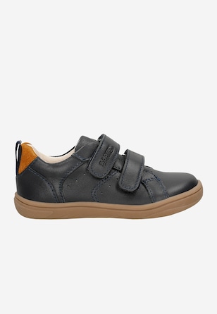Granatowe skórzane półbuty barefoot BARTEK 86325-76
