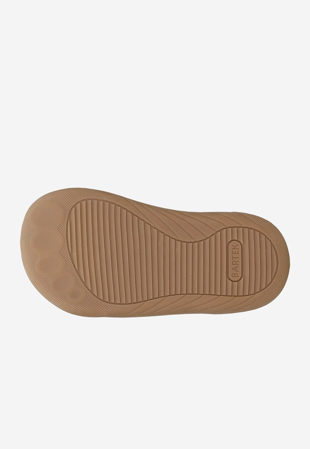 Granatowe skórzane półbuty barefoot BARTEK 86325-76 Widok 5