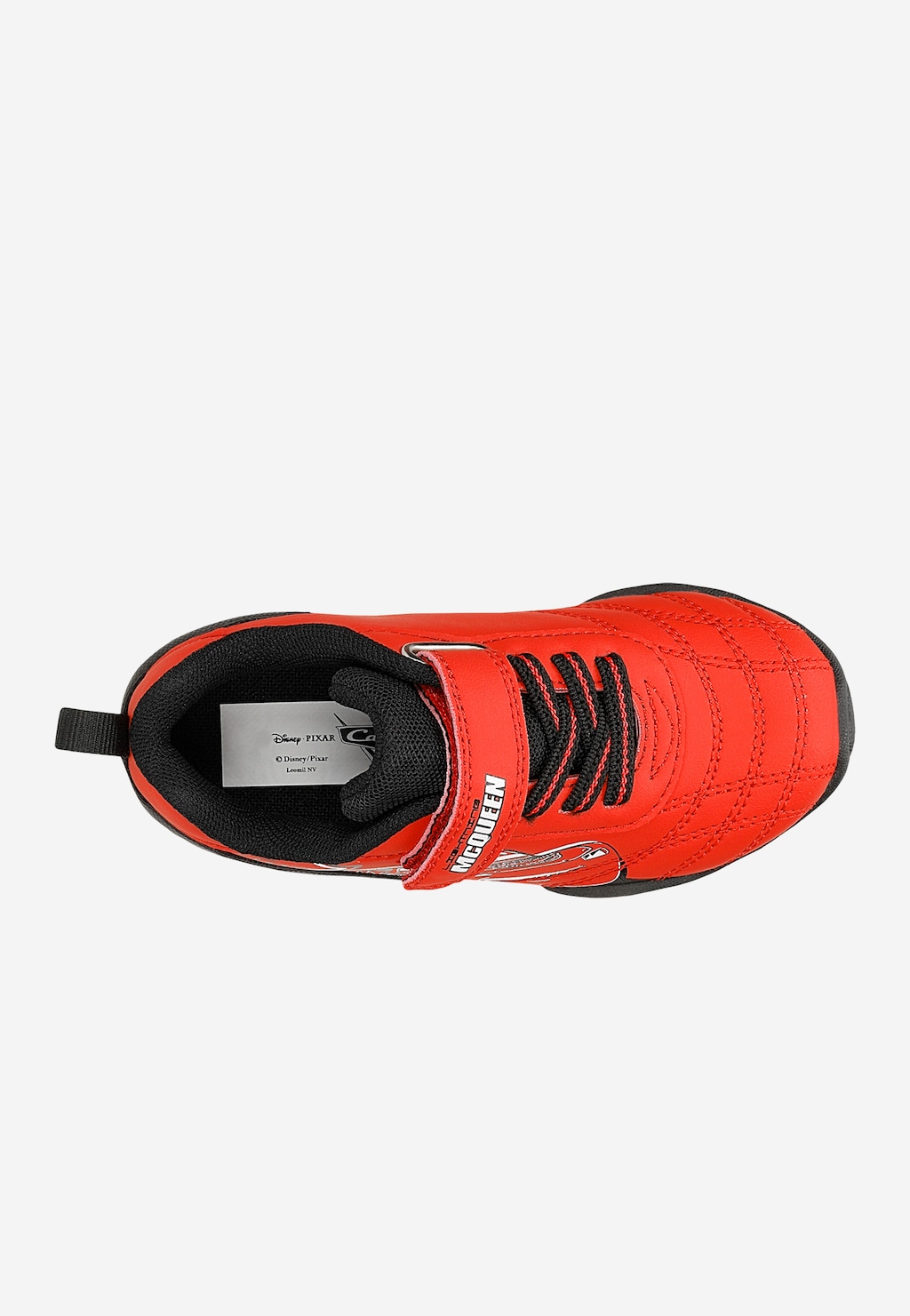 Czerwono-czarne sneakersy z postacią z bajki AUTA BARTEK 87067-15 Widok 5