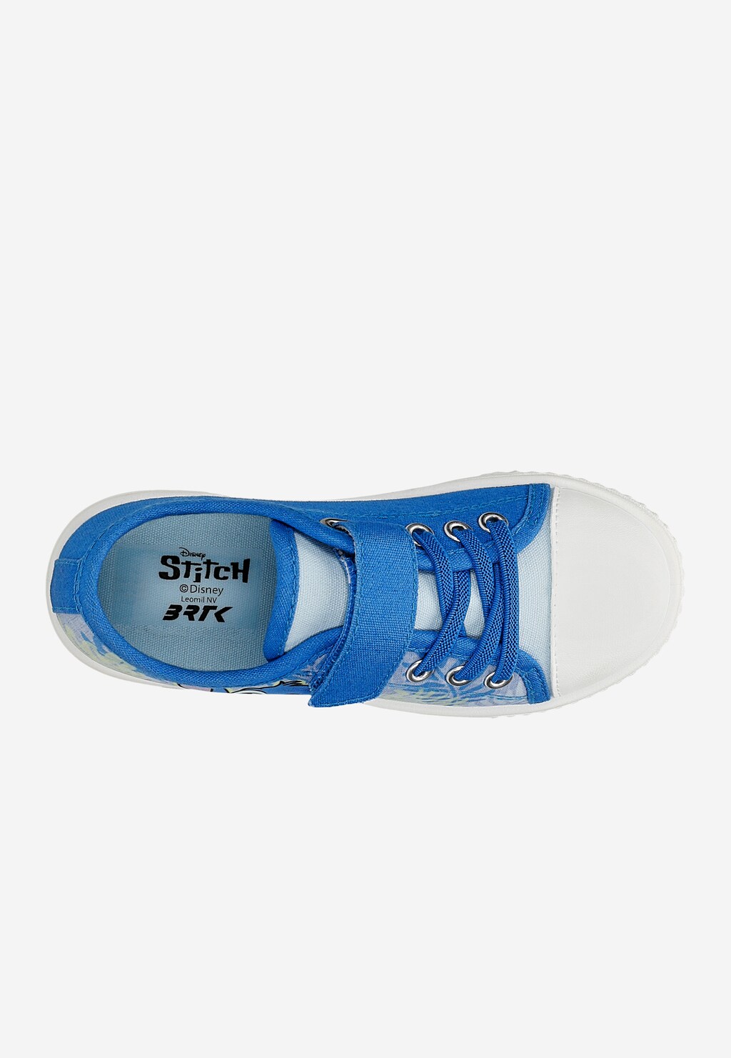 Biało-niebieskie trampki Stitch ze świecącą podeszwą BARTEK 87039-16 Widok 5